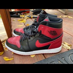 Jordan 1 bred ( fugazzys)